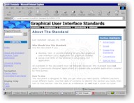 UI Standards Intranet Site