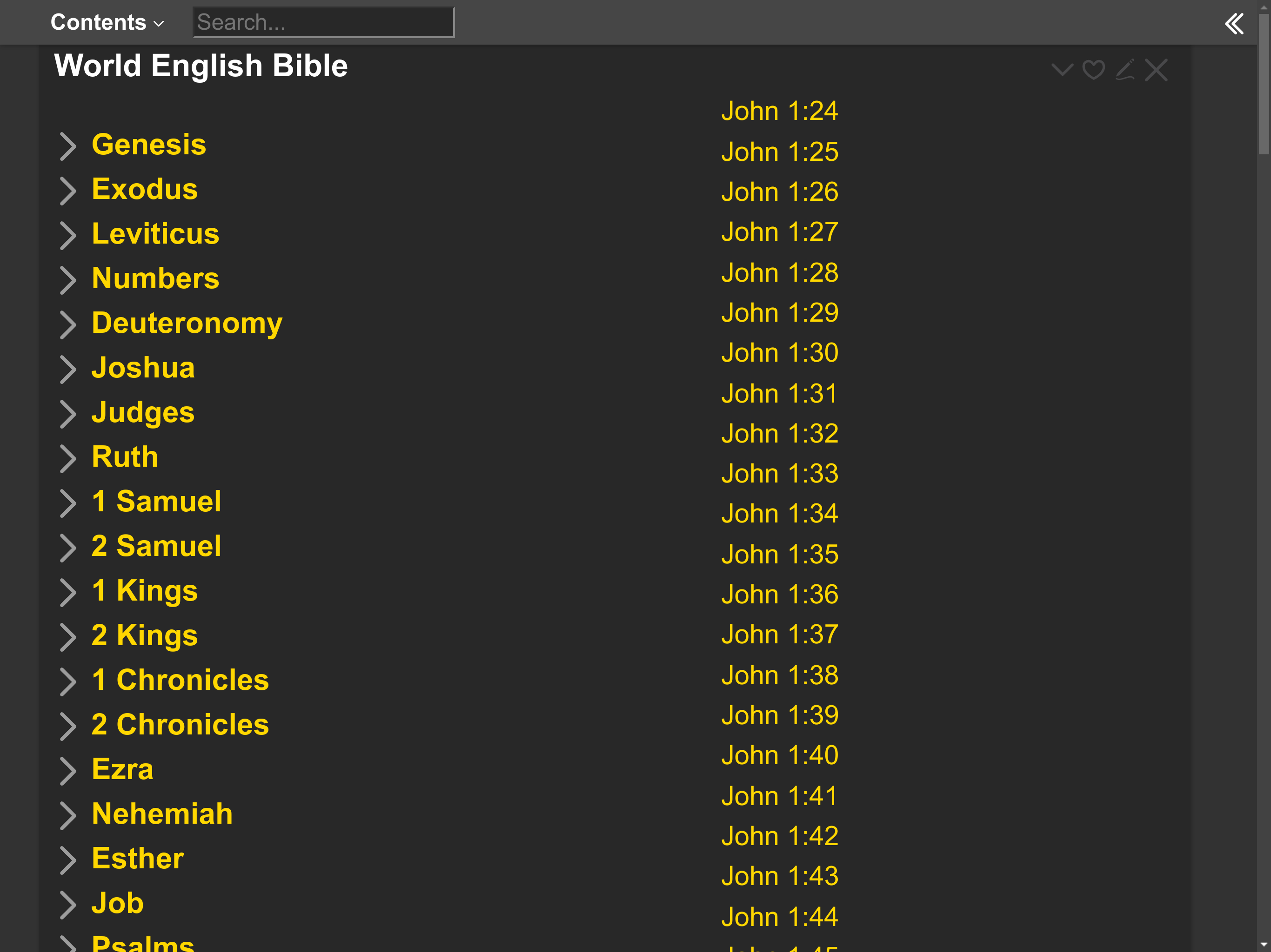 World English Bible